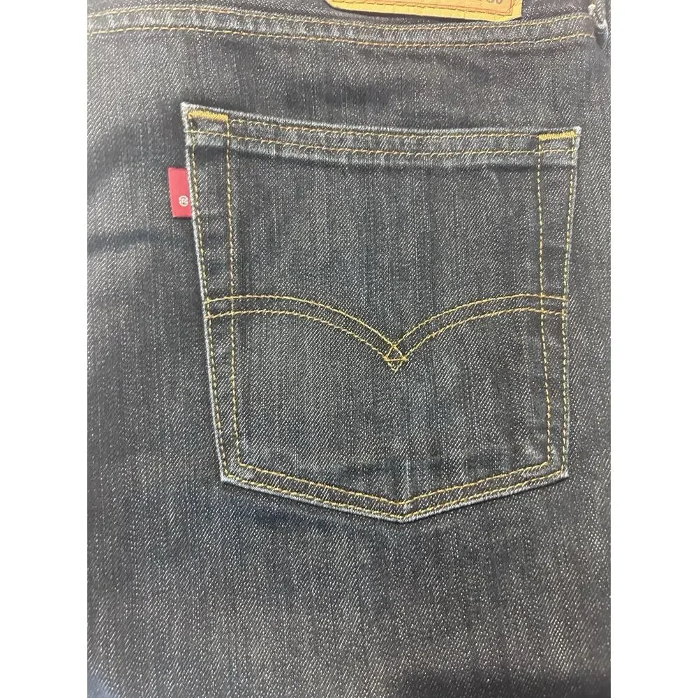 Levi’s 514 Button Fly Jeans 34x 30Blue Denim‎ Pants Ca00342 WPL 423